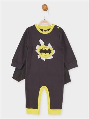 Batman Lisanslı Erkek Bebek Pelerinli Tulum 21656