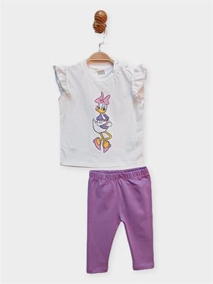 Minnie Mouse Lisanslı Kız Bebek 2'li Takım PL21587